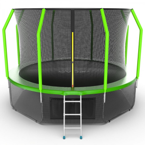 Батут EVO JUMP Cosmo 12ft (Green) + Lower net