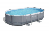 Каркасный бассейн Bestway 56448 Oval Power Steel Pool 488х305х107 см